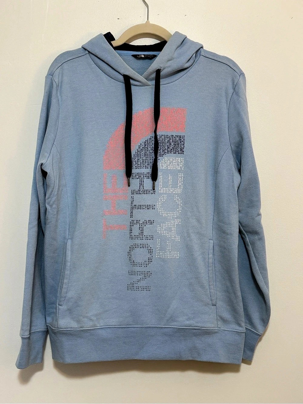 The North Face Light Blue Pullover Hoodie